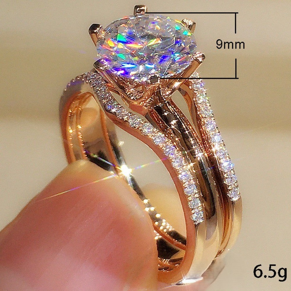 ETERNAL PROMISE: Two-in-One Moissanite Ring | RAMODO JEWELRY